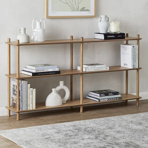 Banjo 3 Tier Long Bookshelf
