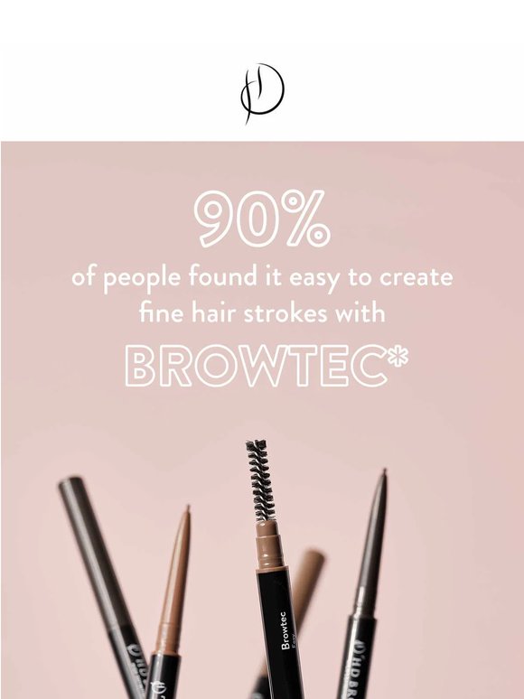 Draw brow hairs in seconds ✨