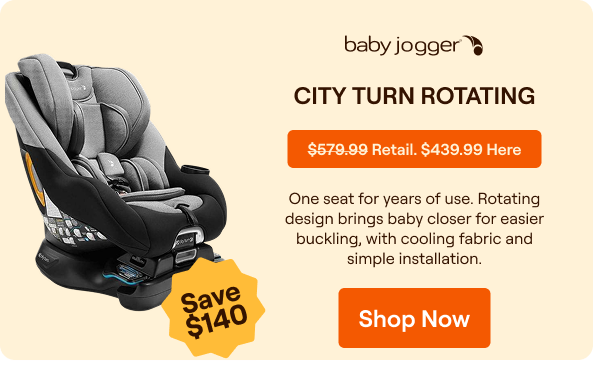 Baby Jogger City Turn Rotating Convertible Car Seat