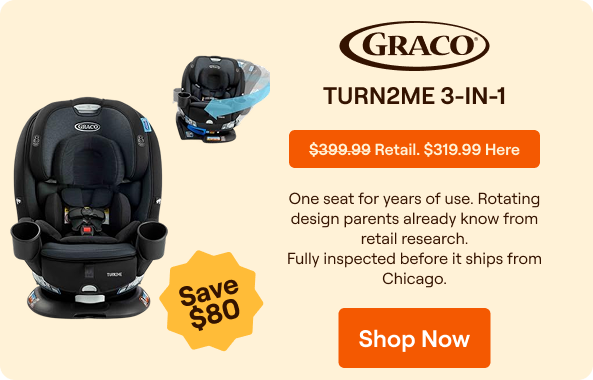 Graco Turn2Me 3-in-1 Convertible Car Seat