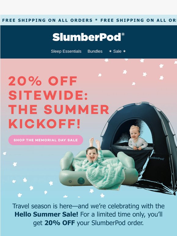 Save 20% on Better Sleep ☀️