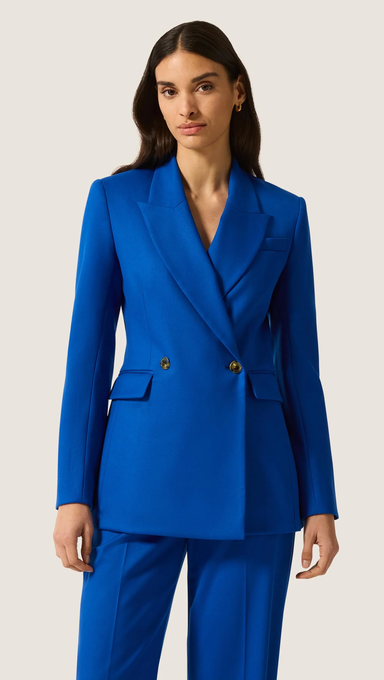 Image of Cooper Blazer in Seasonless Wool | Azure
