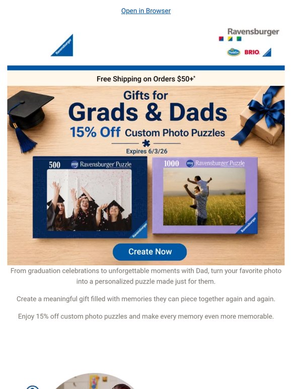 Turn Memories Into Gifts + 15% Off 🎁