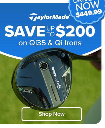 Save up to $200 on TaylorMade Qi35 & Qi Irons