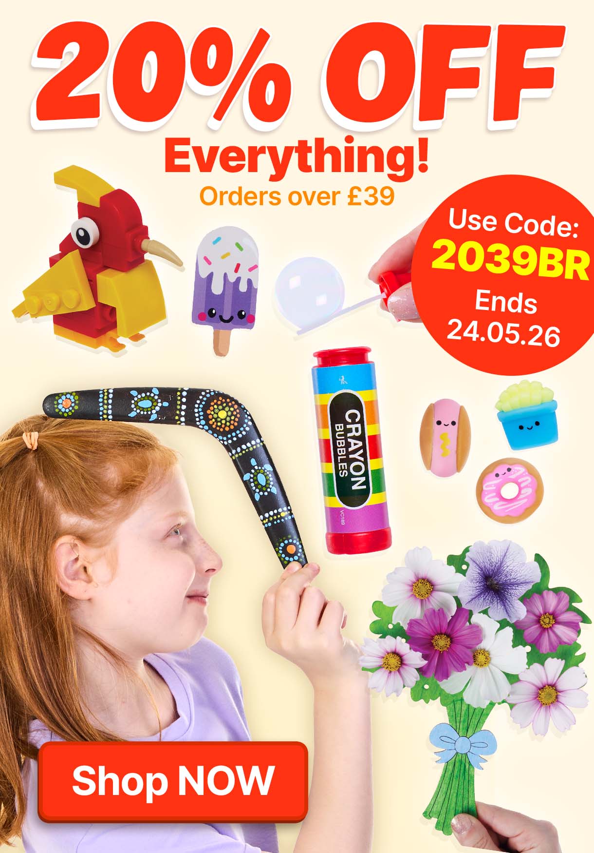 20% Off Everything (£39)