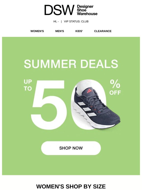 It's On: Up to 50% Off 🚨