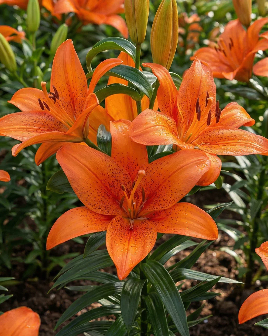 Image of Foxley TA Hybrid Lily - 5 bulbs