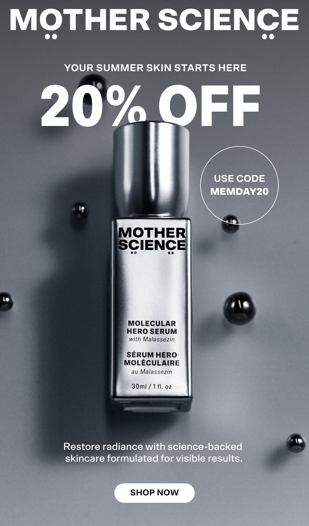 Your Summer Skin Starts Here | 20% Off