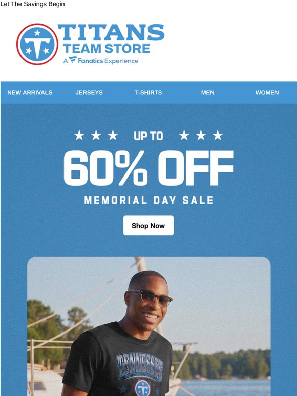 Up To 60% Off Memorial Day Sale Starts Now!