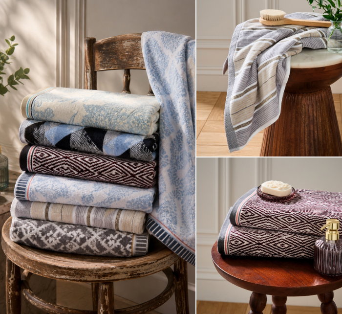 New patterns, soft textures and everyday luxury.