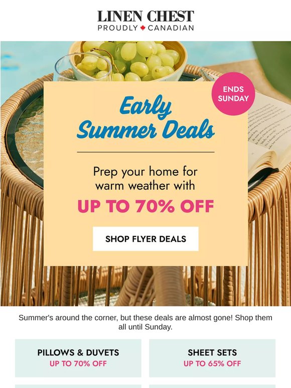 3 Days Left for Up to 70% OFF!
