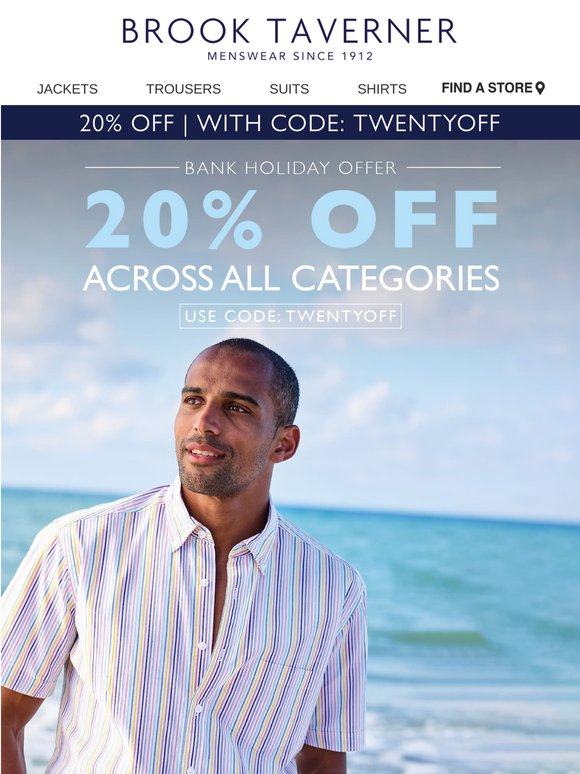 Heatwave Ready: 20% OFF Everything