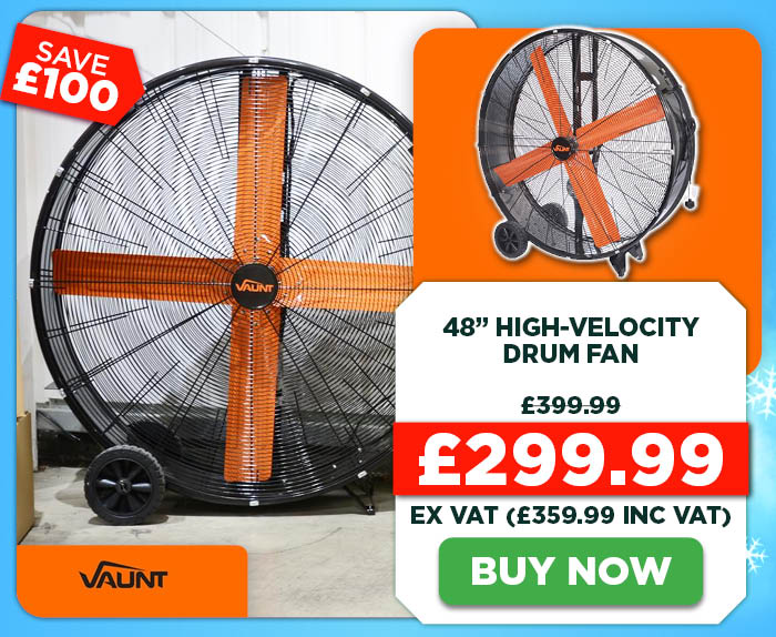 Vaunt 48" High-Velocity Drum Fan