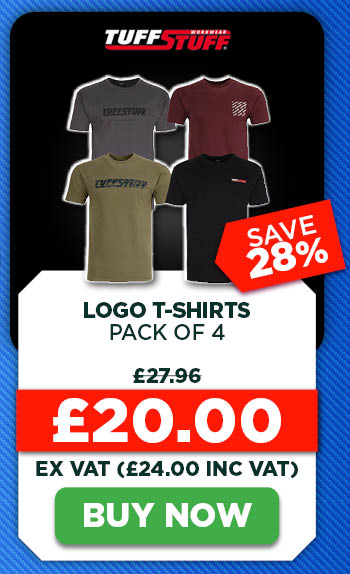 TuffStuff Logo T-Shirts - Pack of 4