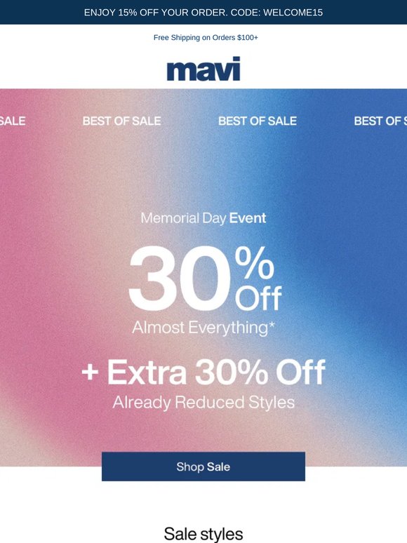 Best of Sale: 30% Off Almost Everything