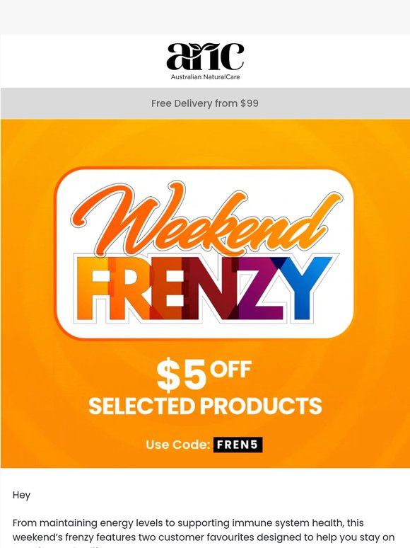 Weekend Frenzy: 48 HOURS ONLY
