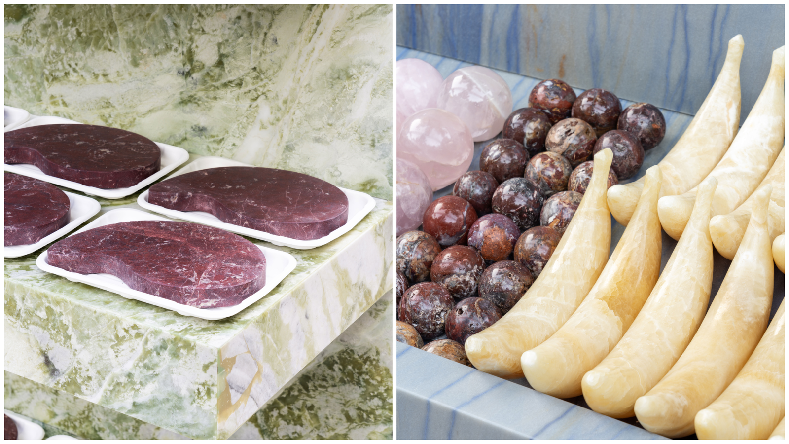 groceries made of stone