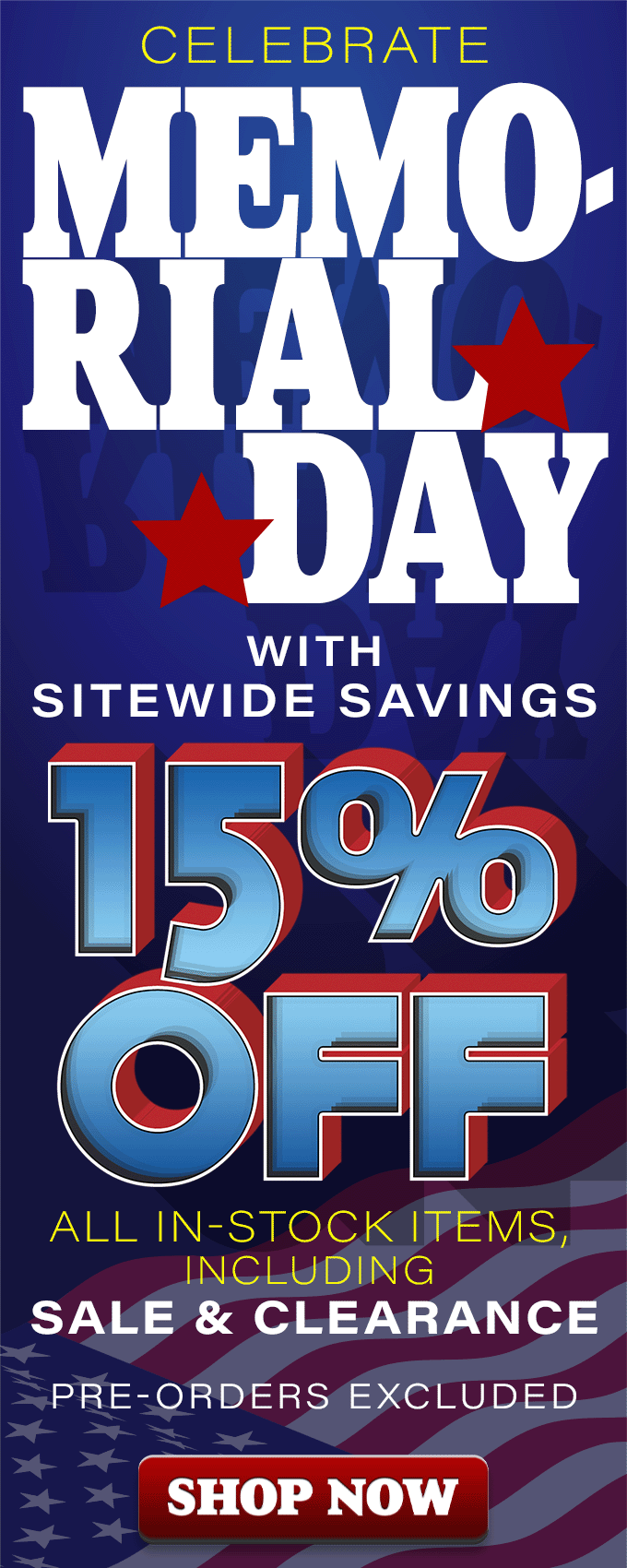 Memorial Day Sale