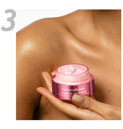 Crème lifting cou et décolleté