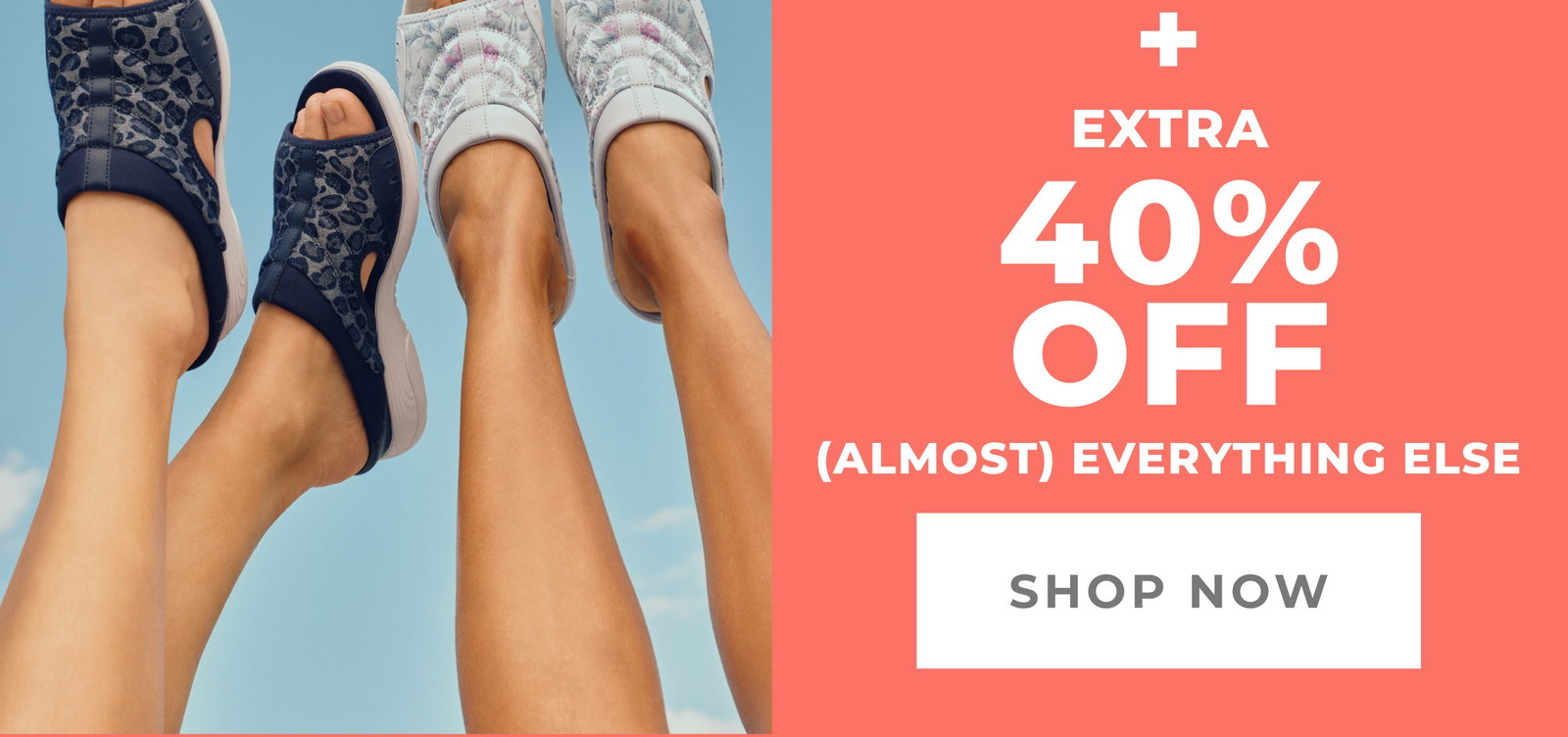 EXTRA 40% OFF (Almost) everything else [ SHOP NOW ]