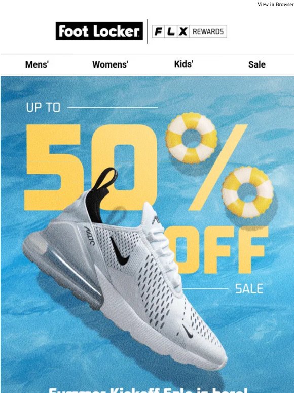 Up to 50% off hot styles is still available! 🔥