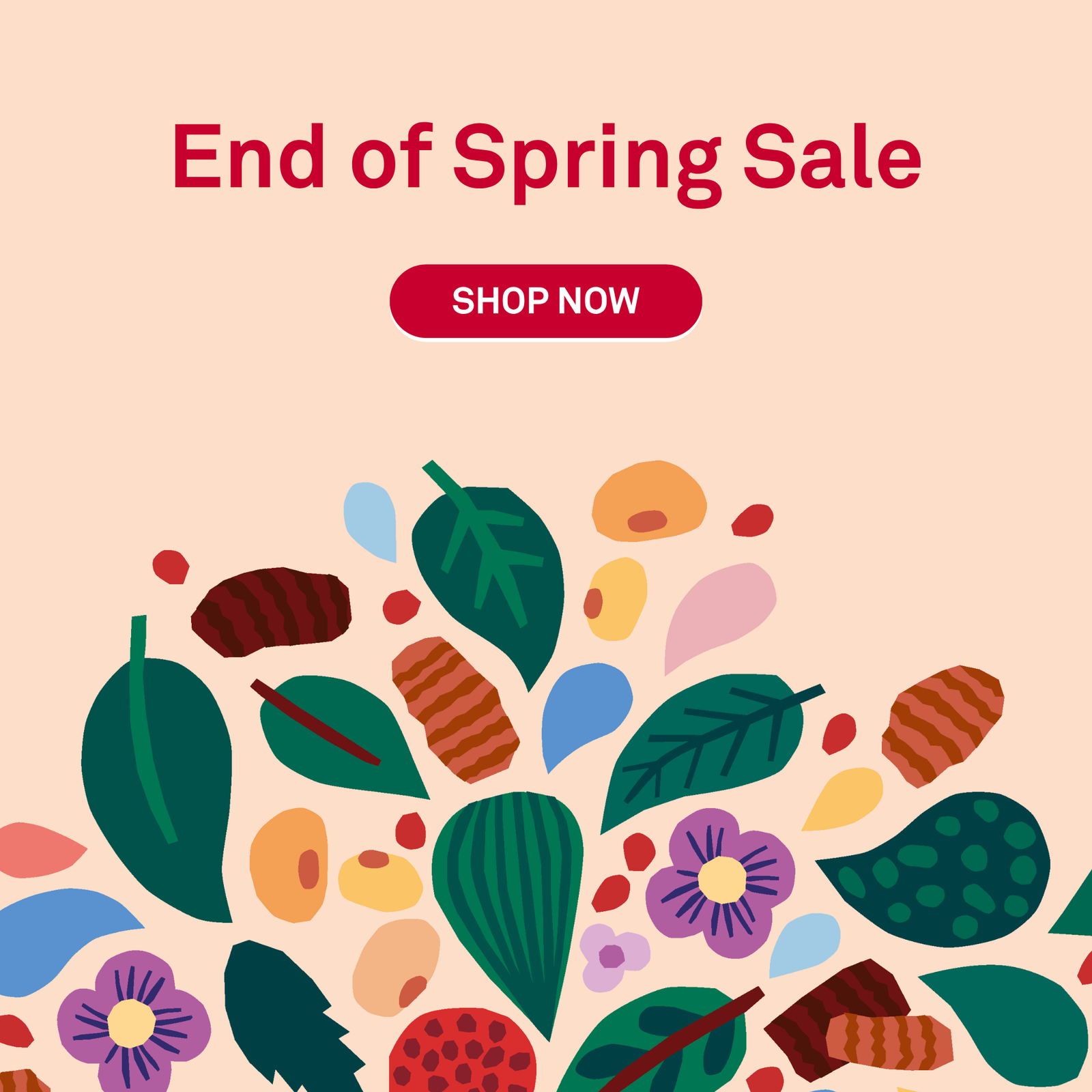 Save up to 40% on the Spring Sale