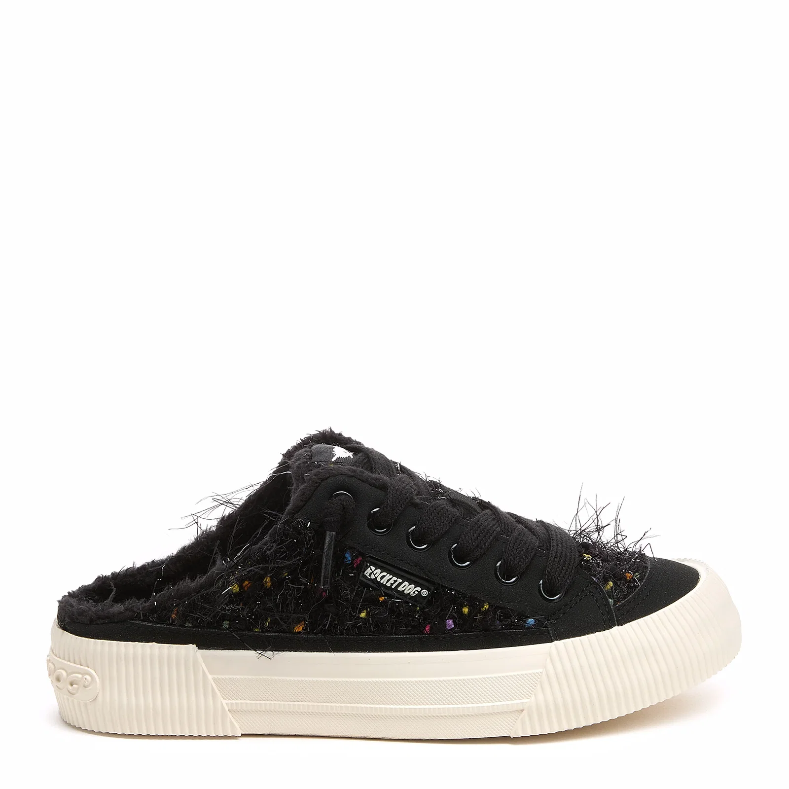Image of Cheery Black Glam Mule Sneaker