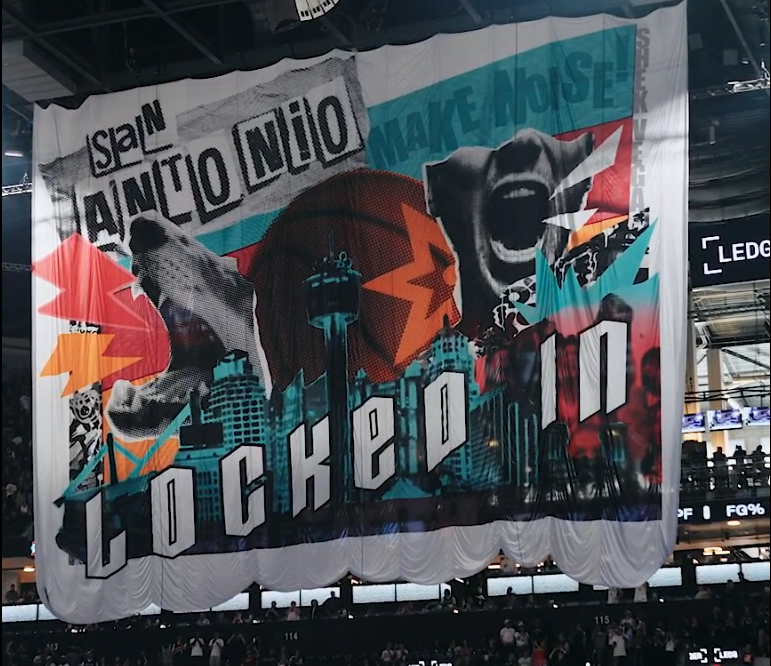 Ledger x San Antonio Spurs Tifo