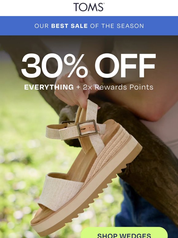 30% Off, But Elevated