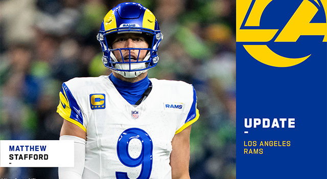 Rams, Matthew Stafford agree to one-year extension worth up to $60M