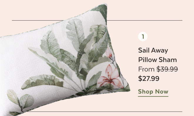 Shop Sail Away Pillow Sham