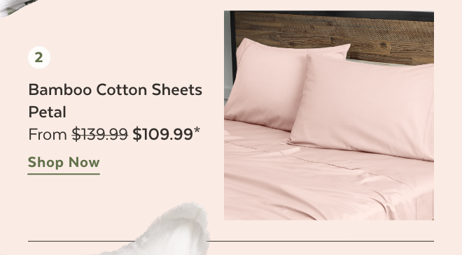 Shop Petal Bamboo Cottons Sheets