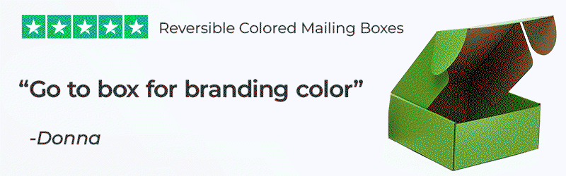 Colored Mailer Boxes