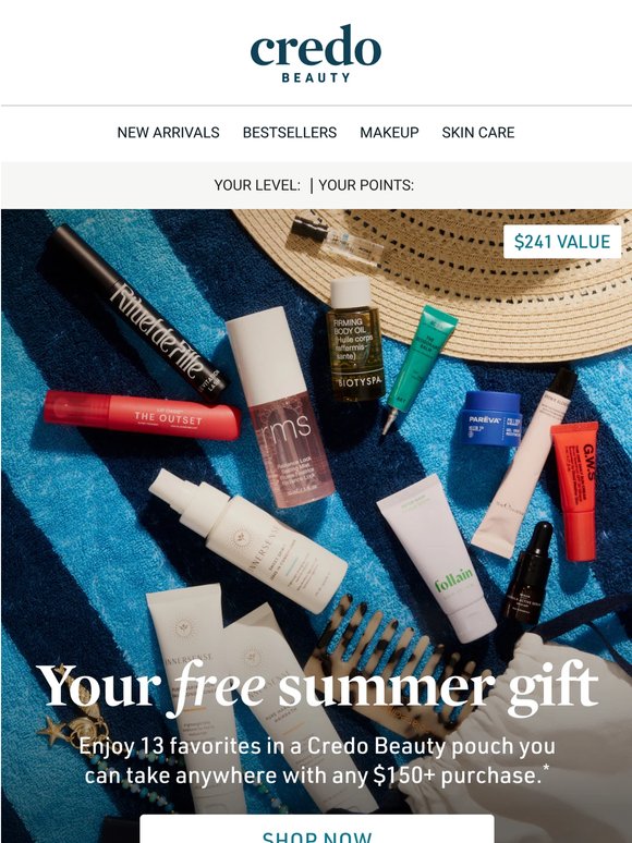 New: Free 13-piece mega gift—it's major