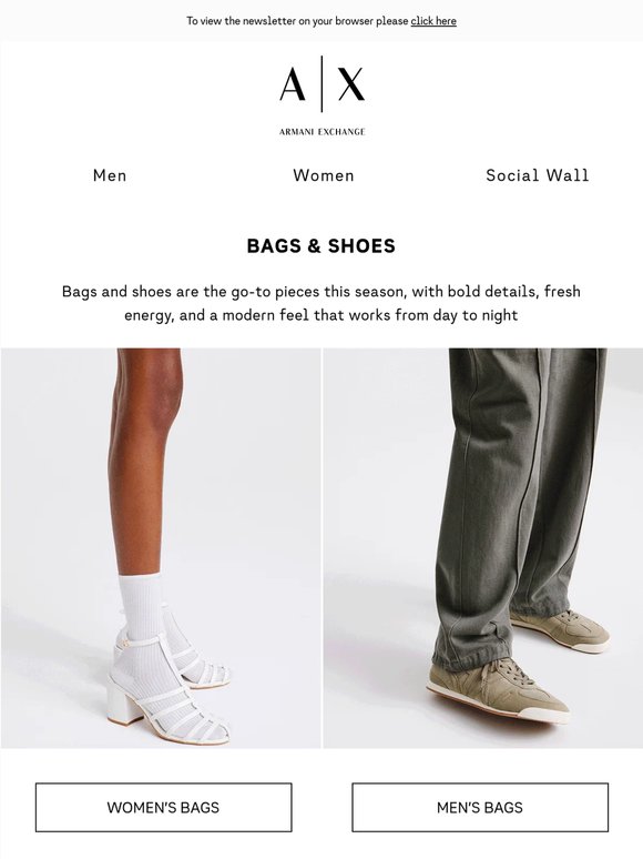 Discover the bags and shoes of the moment
