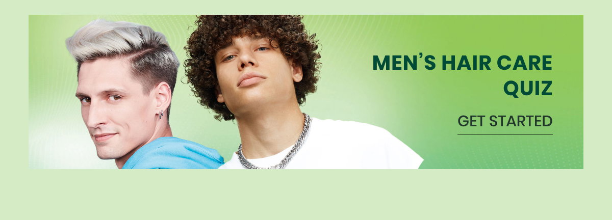 Try the Mens' Hair Care Quiz
