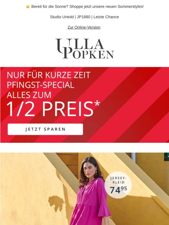 Alles zum 1/2 Preis 💰 Schnäppchenalarm!