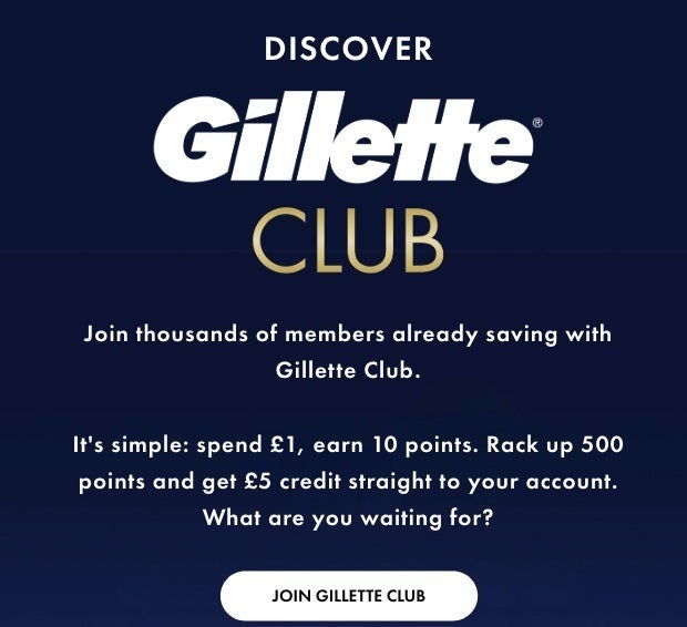 LIMITED TIME UP TO 50 OFF GILLETTE LABS