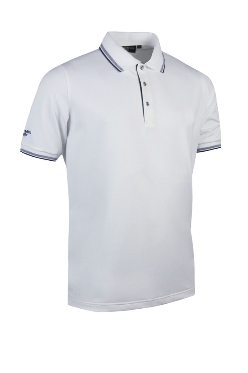 Mens Performance Shirts SS26 - White/Navy