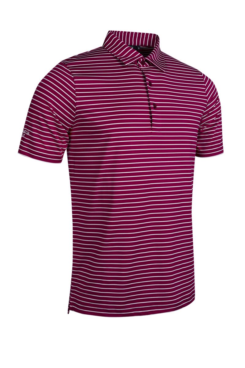 Mens Performance Shirts SS26 - Raspberry/White