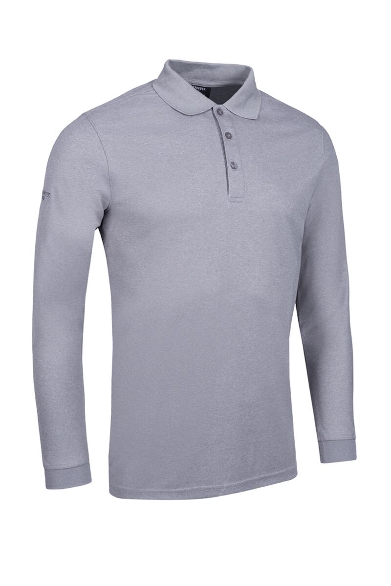 Mens Performance Shirts SS26 - Light Grey Marl