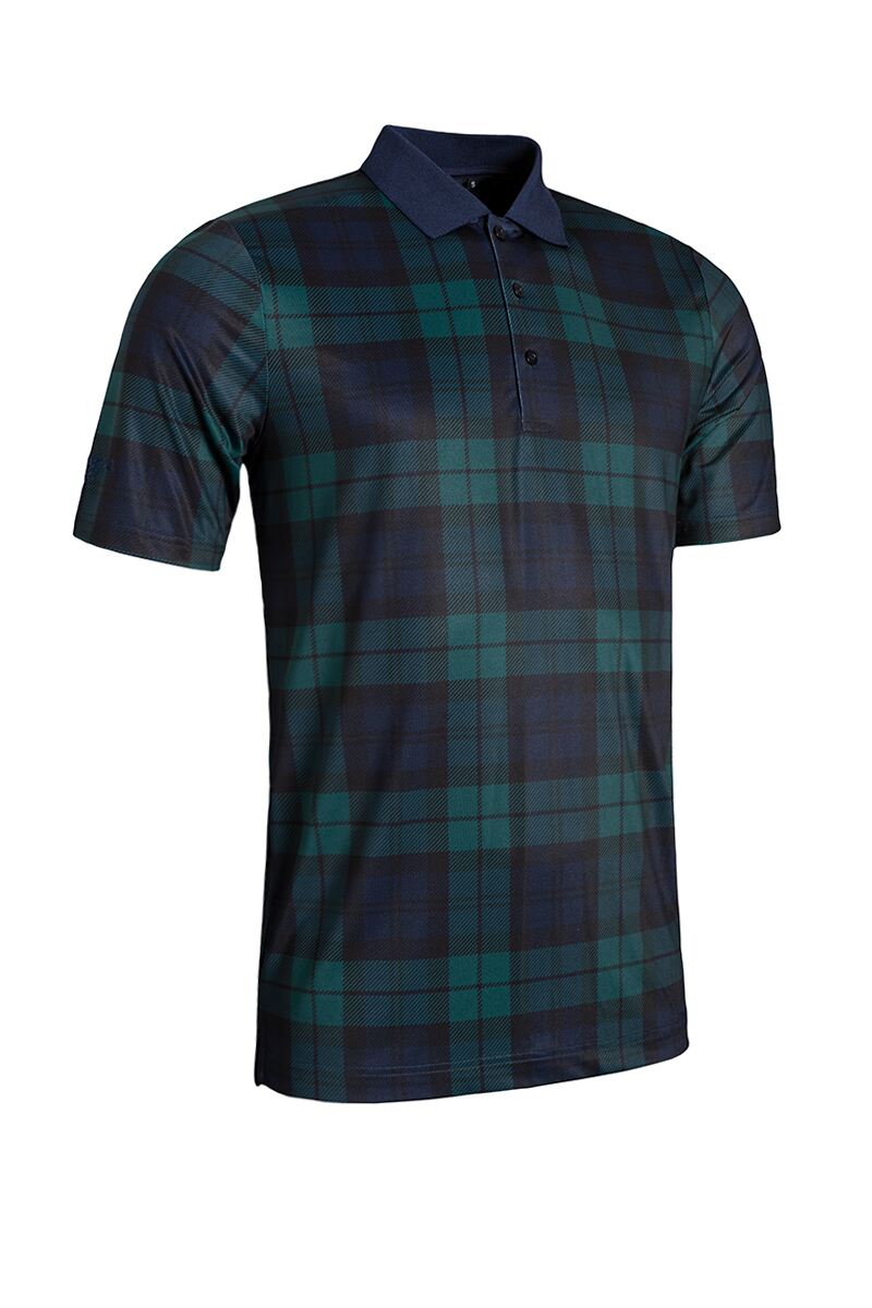 Mens Performance Shirts SS26 - Tartan/Navy