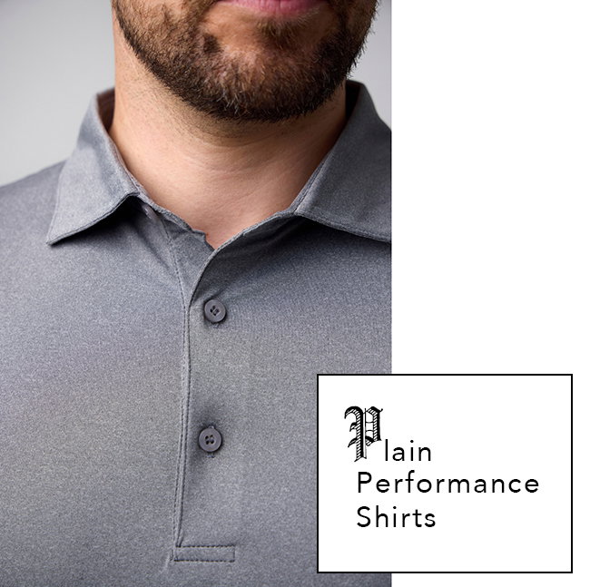 Glenmuir Men's Plain Performance Shirts