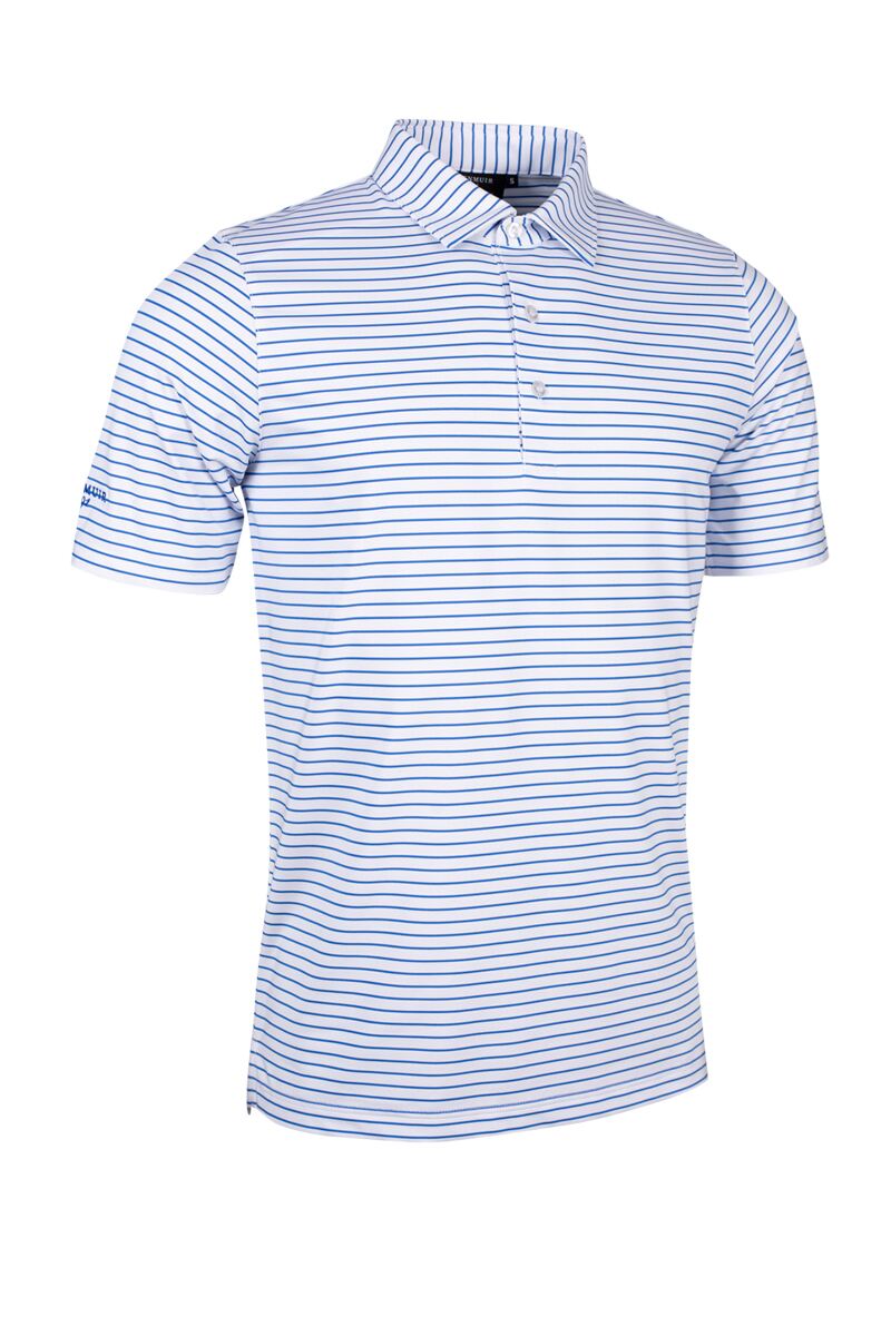 Mens Performance Shirts SS26 - White/Tahiti