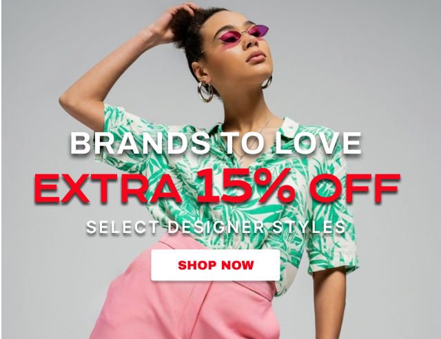 Extra 15% Off Select Styles