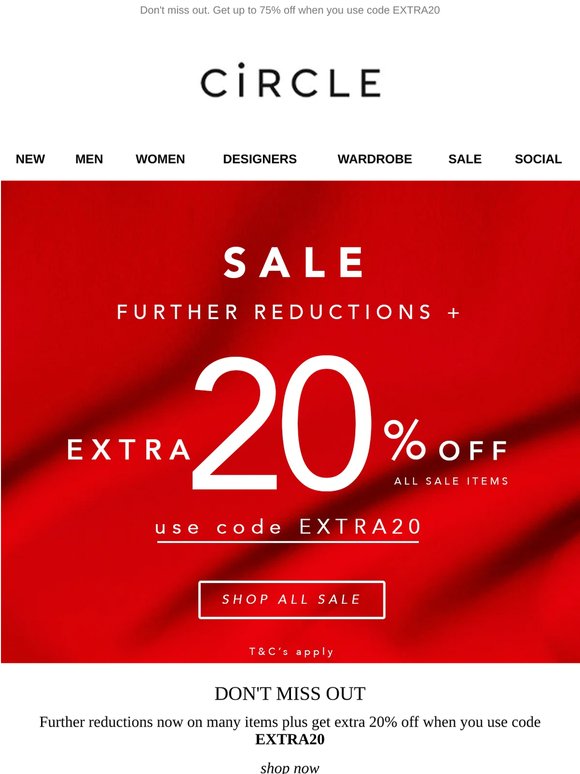 SALE | FURTHER REDUCTIONS NOW ON!