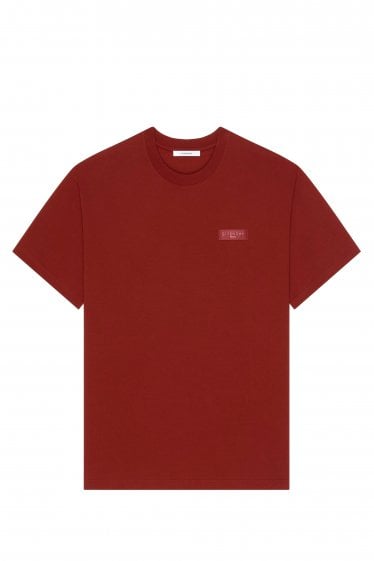 Branded Cotton T Shirt Red