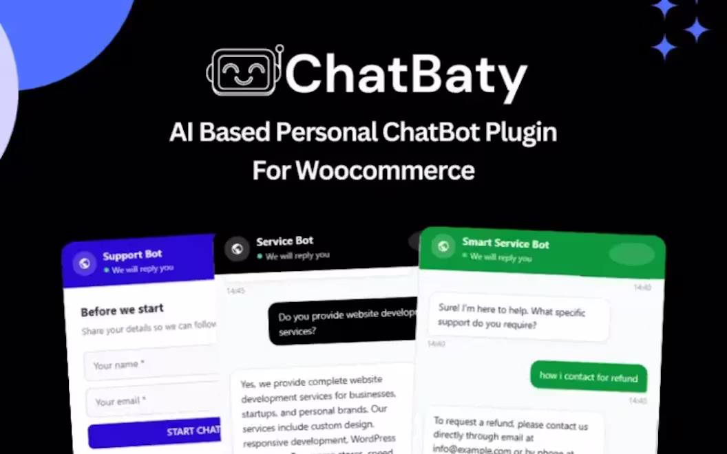 Chatbaty – AI Chatbot Plugin For WordPress (BYOK) | Annual Access
