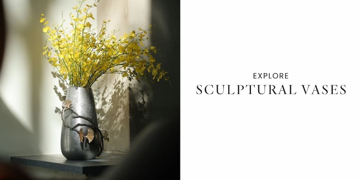 Explore sculptural vases