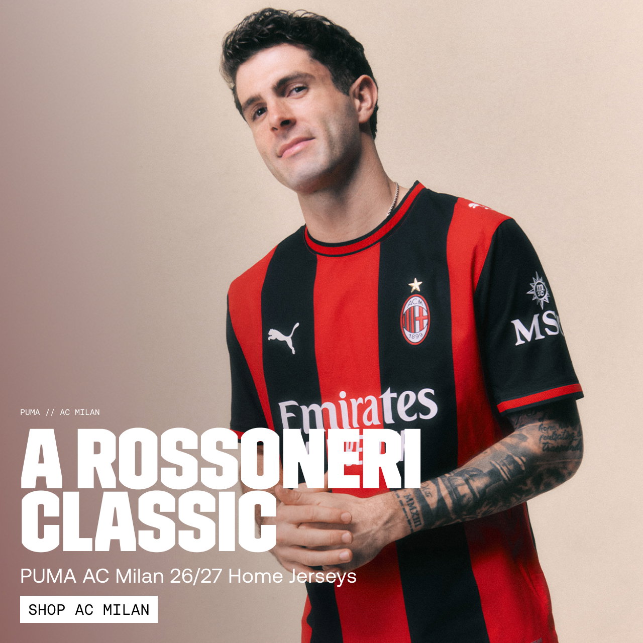 NEW PUMA AC Milan 26/27 Home Jerseys